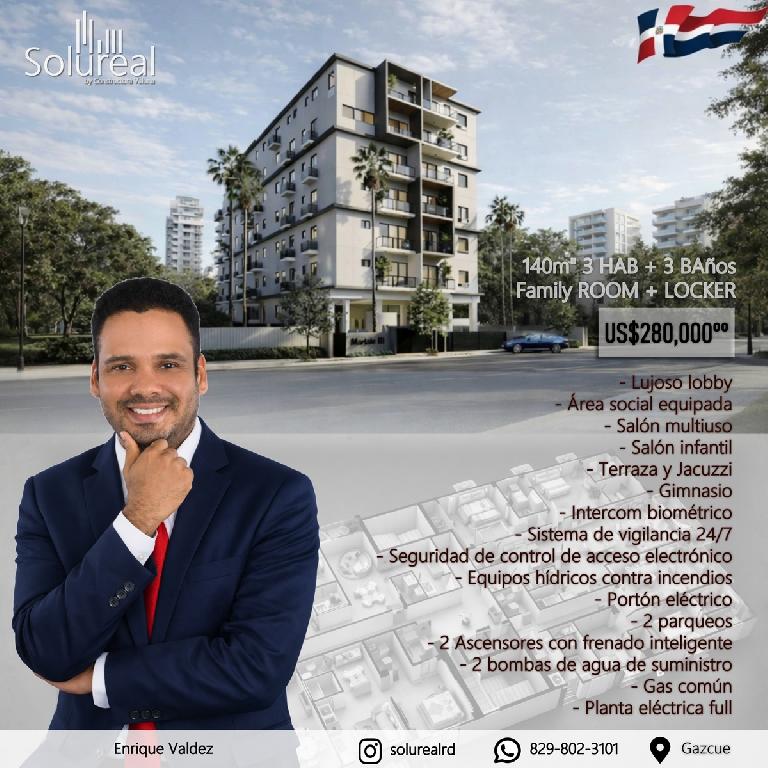 Apartamento familiar nuevo proyecto en Gazcue SD Foto 7309983-2.jpg