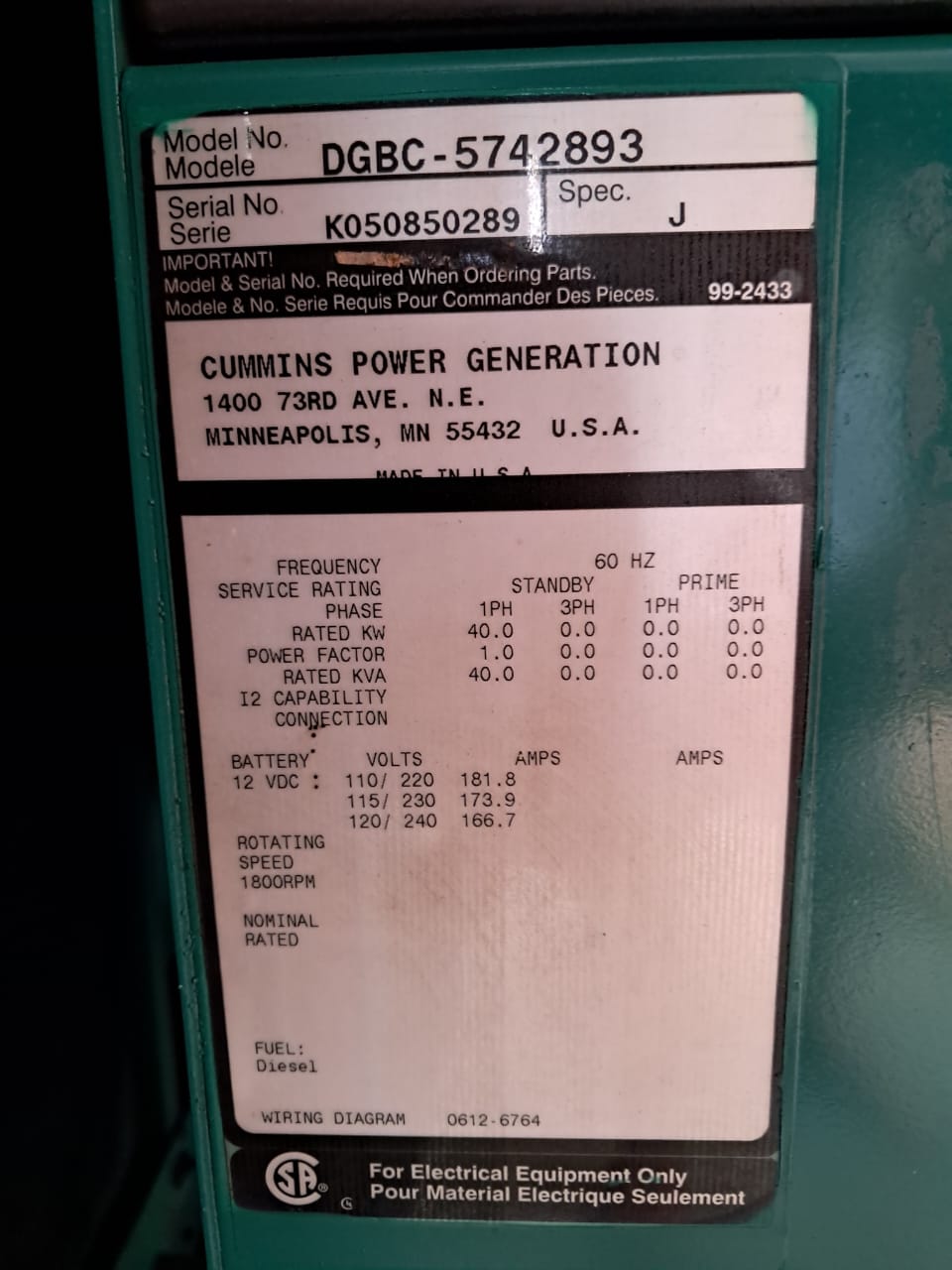 Planta electrica Cummins 40 KW silenciosa Foto 7310015-6.jpg