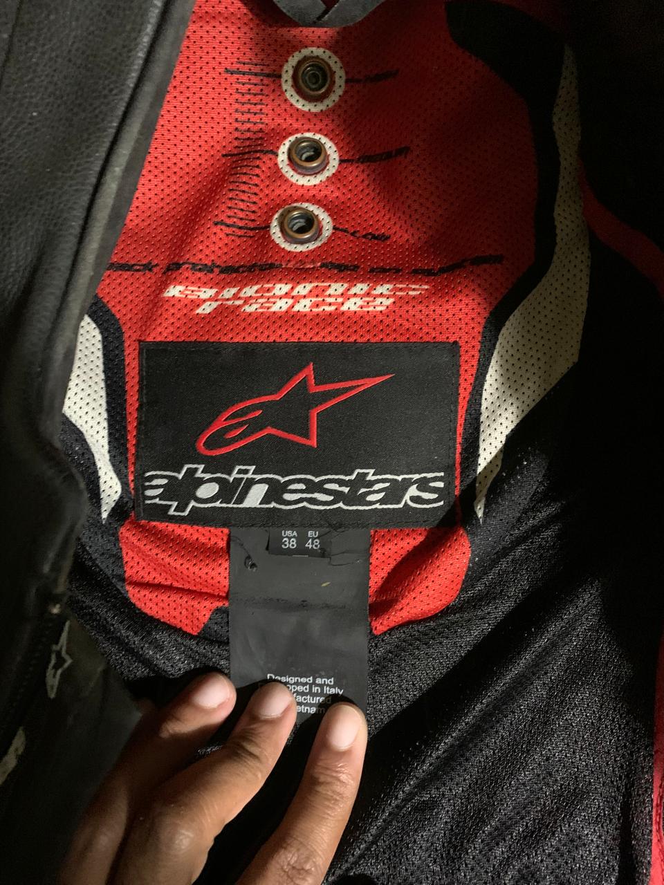 Chaleco de cuero Alpinestars Foto 7310164-2.jpg