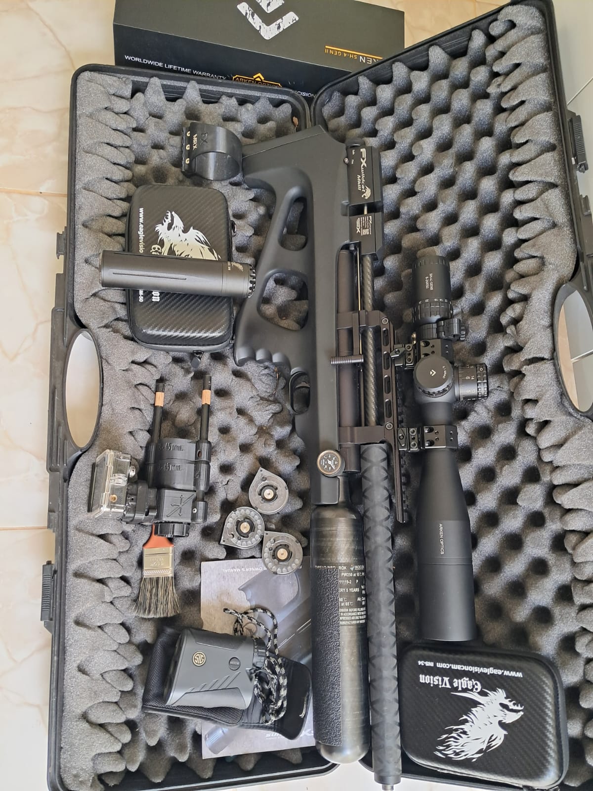 FX Wildcat MKIII – Cal. .22 55 mm Paquete completo Configuración  Cañó Foto 7310230-4.jpg