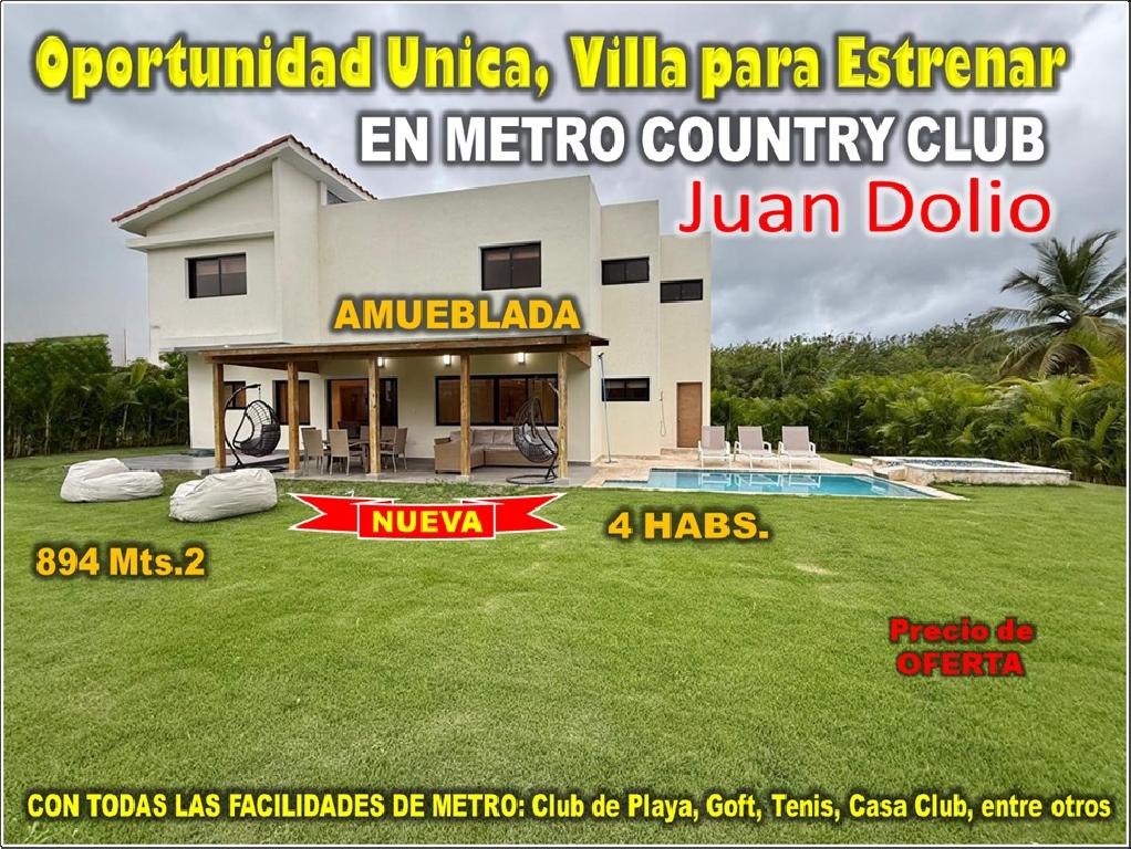 VENDO LA ÚNICA VILLA NUEVA DISPONIBLE DENTRO DE METRO COUNTRY CLUB DE  Foto 7310307-1.jpg