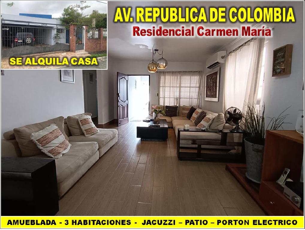 ALQUILO Casa AMUEBLADA en LA REPUBLICA DE COLOMBIA 3 HABS. 291 Mts.2 P Foto 7310308-1.jpg