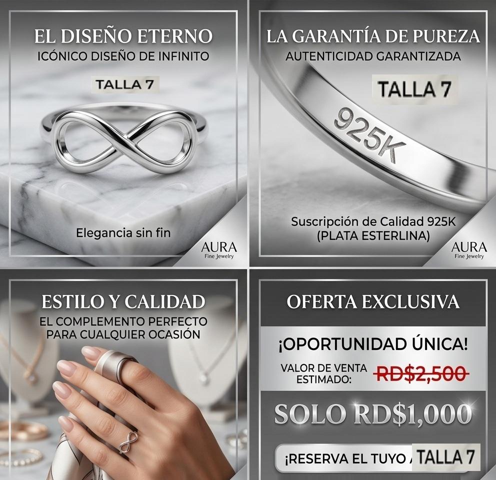 Modelos de anillo en plata 925 de Ley y 925K Foto 7310316-6.jpg