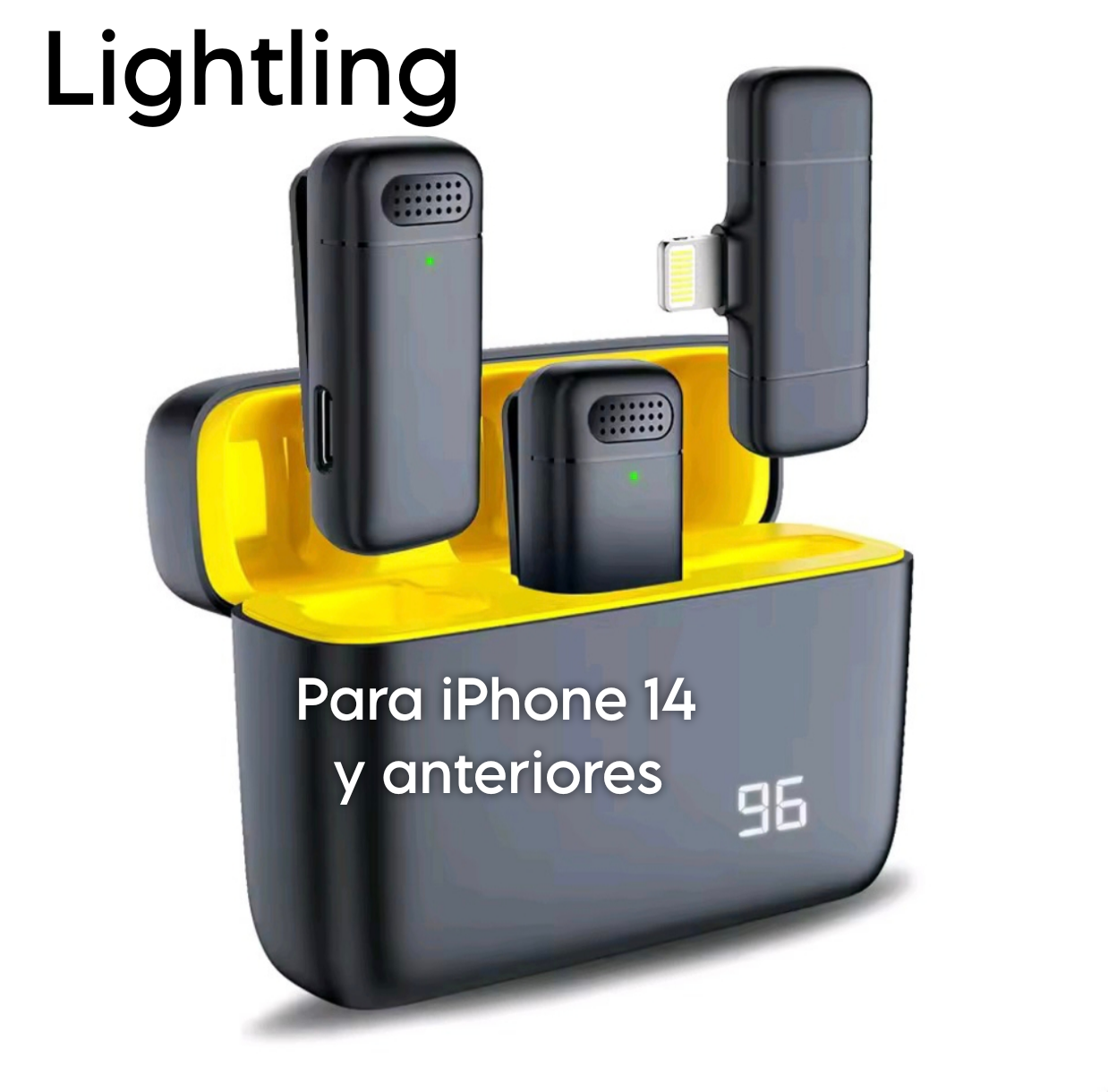 Microfono inalámbrico K6 / para celulares Android y iPhone / Foto 7310436-2.jpg