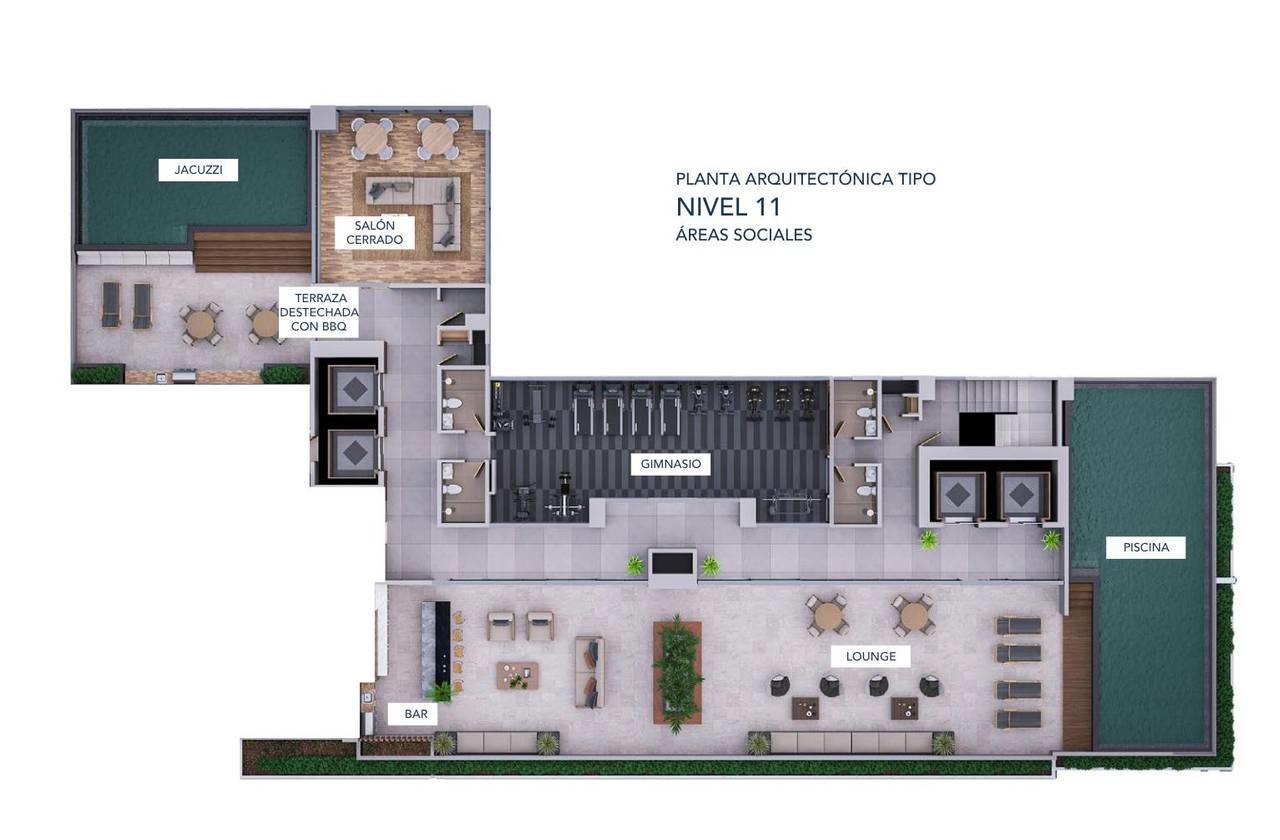 Apartamentos de 2 y 3 habitaciones en Evaristo Morales Entrega Dic. 20 Foto 7310655-10.jpg