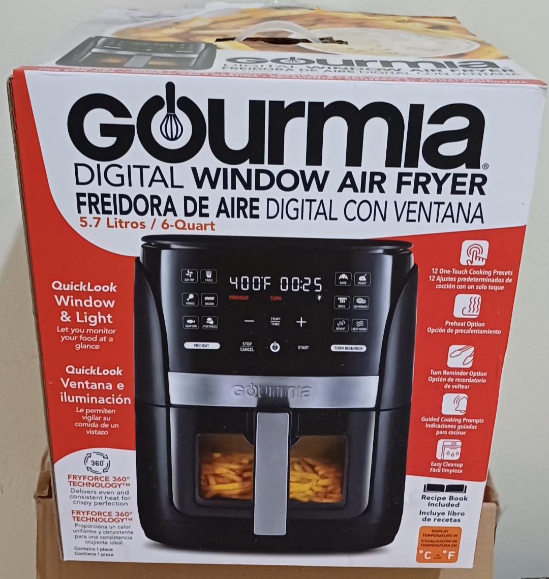 Freidora eléctrica Gourmia 5.6 litros  en Santo Domingo DN Foto 7311033-3.jpg