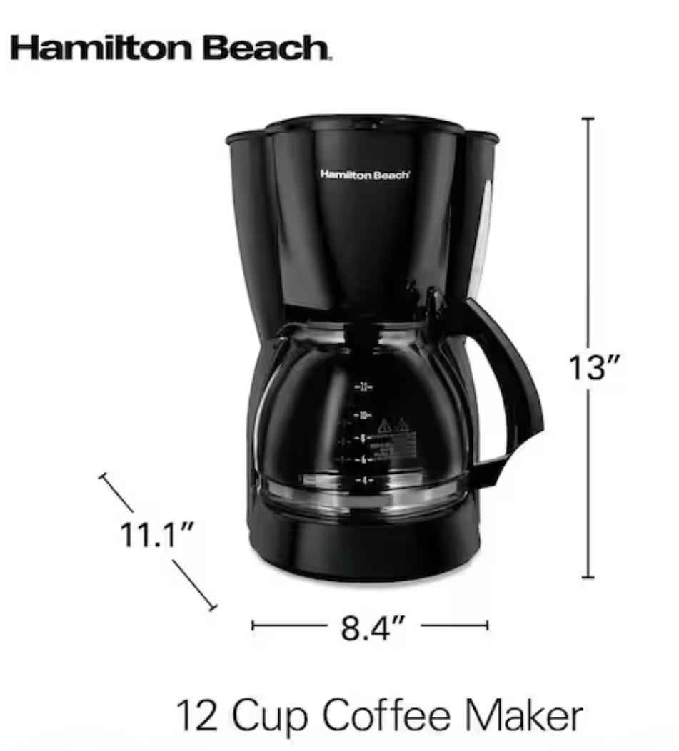 Hamilton Beach Coffee Maker 12 Cup  Foto 7311094-4.jpg