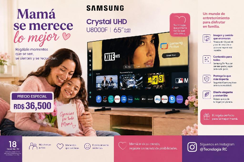 Samsung Smart tv de 65 pulgadas 4K Foto 7311165-1.jpg