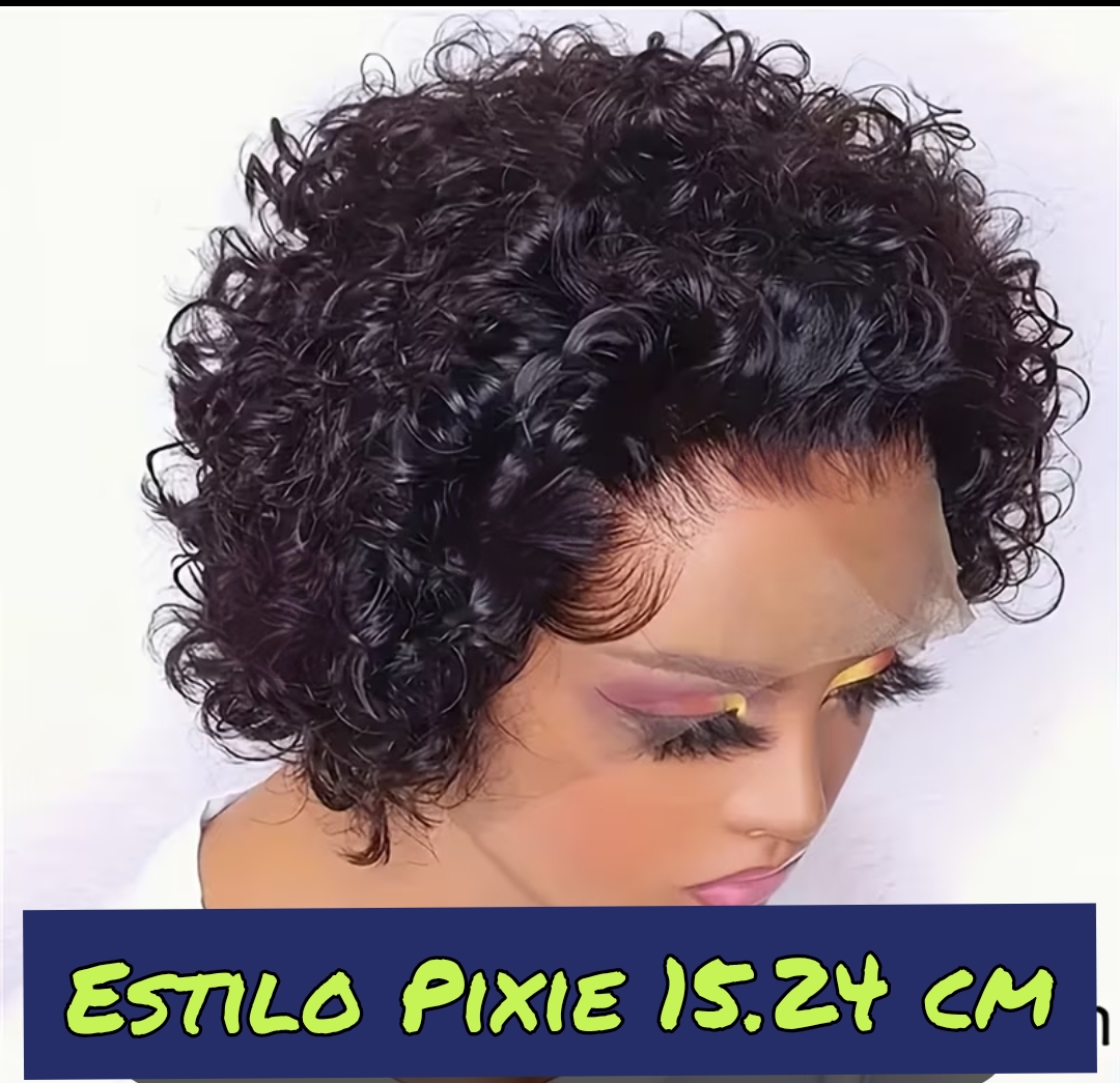 Totalmente nuevo peluca Pixie 100 humano 150 densidad Foto 7311191-3.jpg