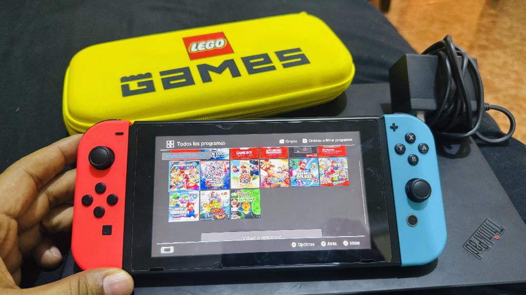 NINTENDO SWITCH V2 HACKEADA COMO NUEVA Foto 7311227-1.jpg