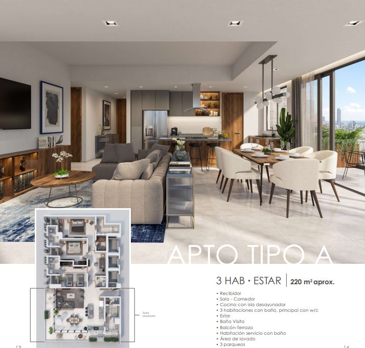 Apartamento de Lujo en Los Cacicazgos en Venta Foto 7311273-3.jpg