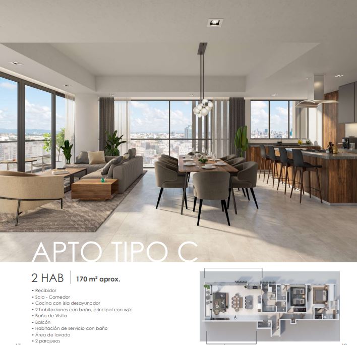 Apartamento de Lujo en Los Cacicazgos en Venta Foto 7311273-4.jpg