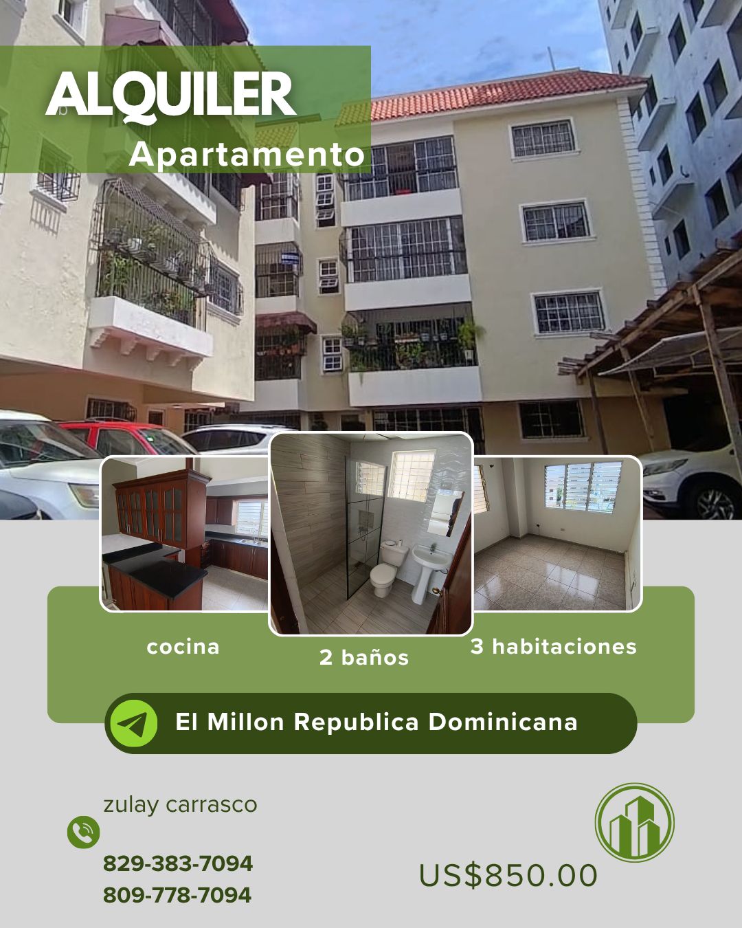 ALQUILO APARTAMENTO VACO EN SANTO DOMINGO   Foto 7311483-1.jpg