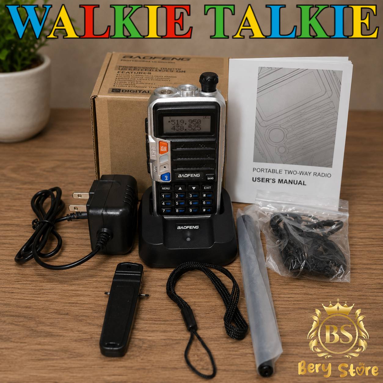 WALKIE TALKIE UV-920  RADIO DE COMUNICACION DE LARGOR ALCANCE POTENCIA Foto 7311506-4.jpg