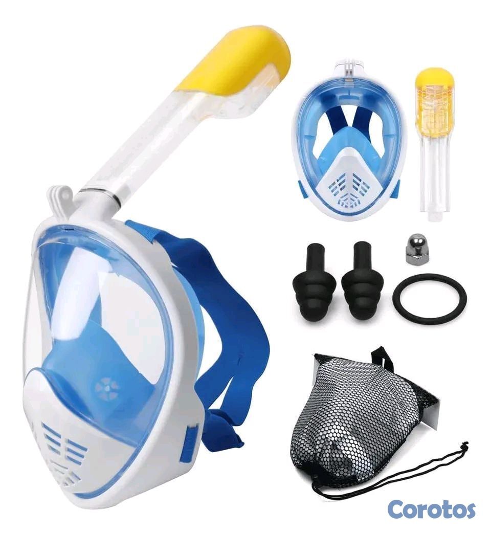 Máscara De Buceo Snorkel Full Face Antiempañante Foto 7311515-5.jpg