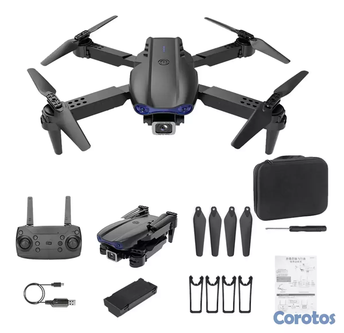 Drone E99 Pro Con Cámara HD y Control Remoto Foto 7311519-2.jpg