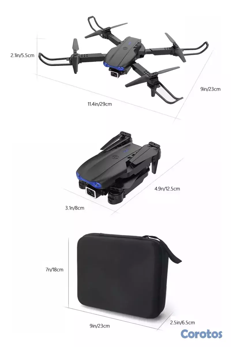 Drone E99 Pro Con Cámara HD y Control Remoto Foto 7311519-4.jpg