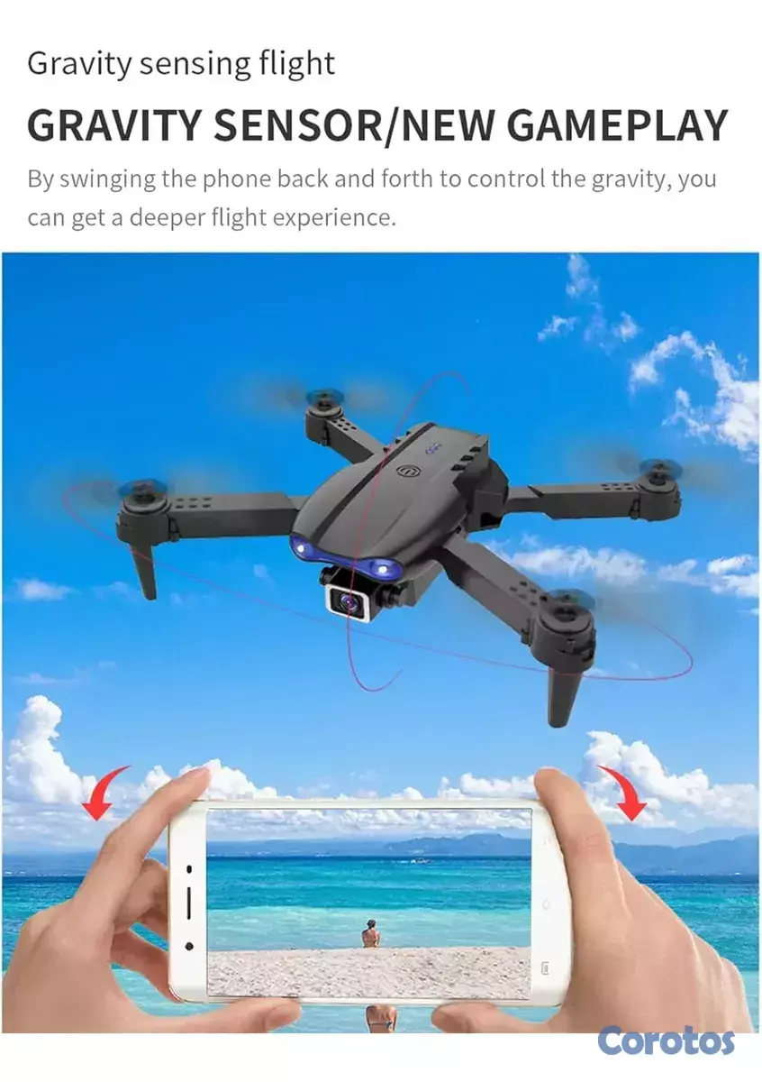 Drone E99 Pro Con Cámara HD y Control Remoto Foto 7311519-8.jpg