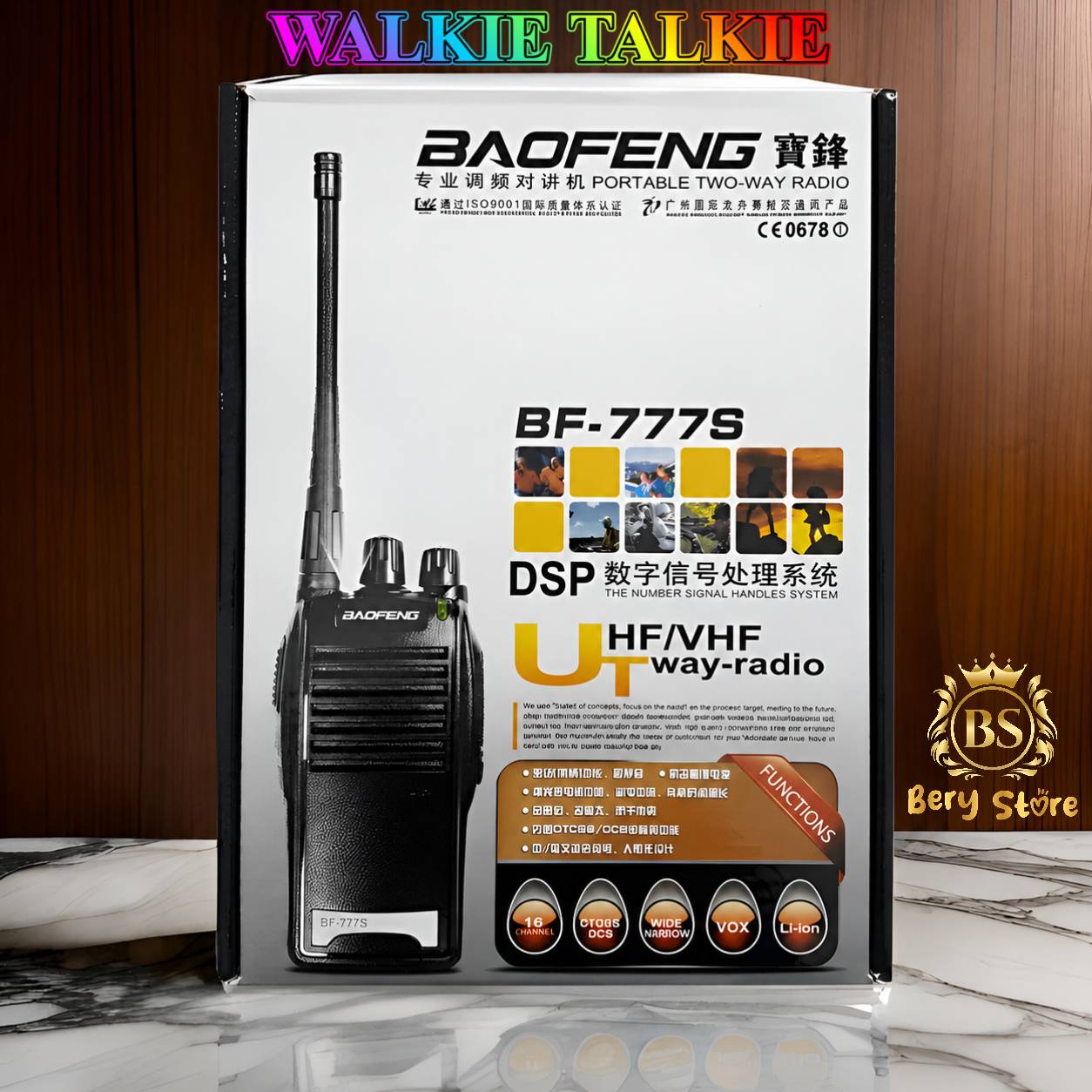 WALKIE TALKIE BF-777S EL PAR  RADIOS DE COMUNICACIÓN DE LARGO ALCANCE. Foto 7311644-2.jpg