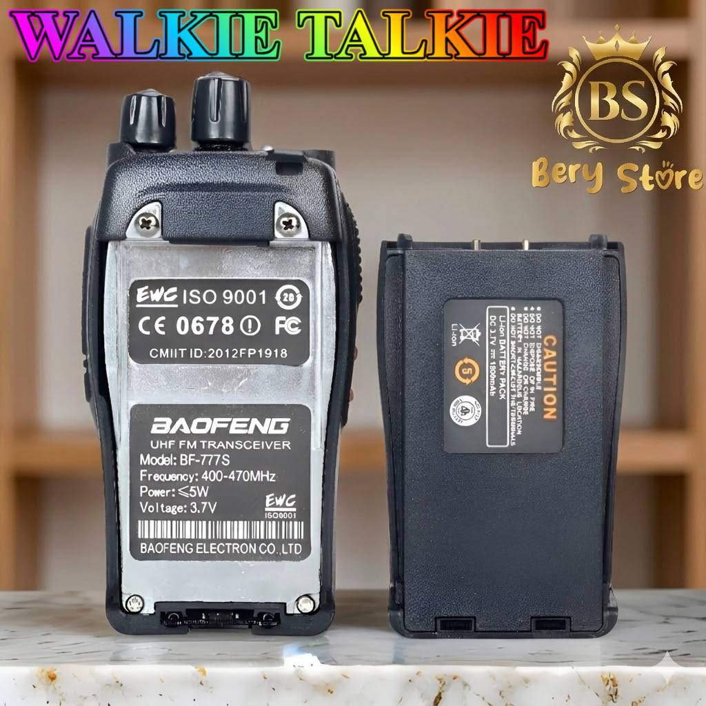 WALKIE TALKIE BF-777S EL PAR  RADIOS DE COMUNICACIÓN DE LARGO ALCANCE. Foto 7311644-4.jpg