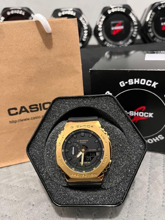 Reloj Deportivo Estilo G-Shock GA2100 Negro/Dorado – Resistente y Eleg Foto 7311906-1.jpg