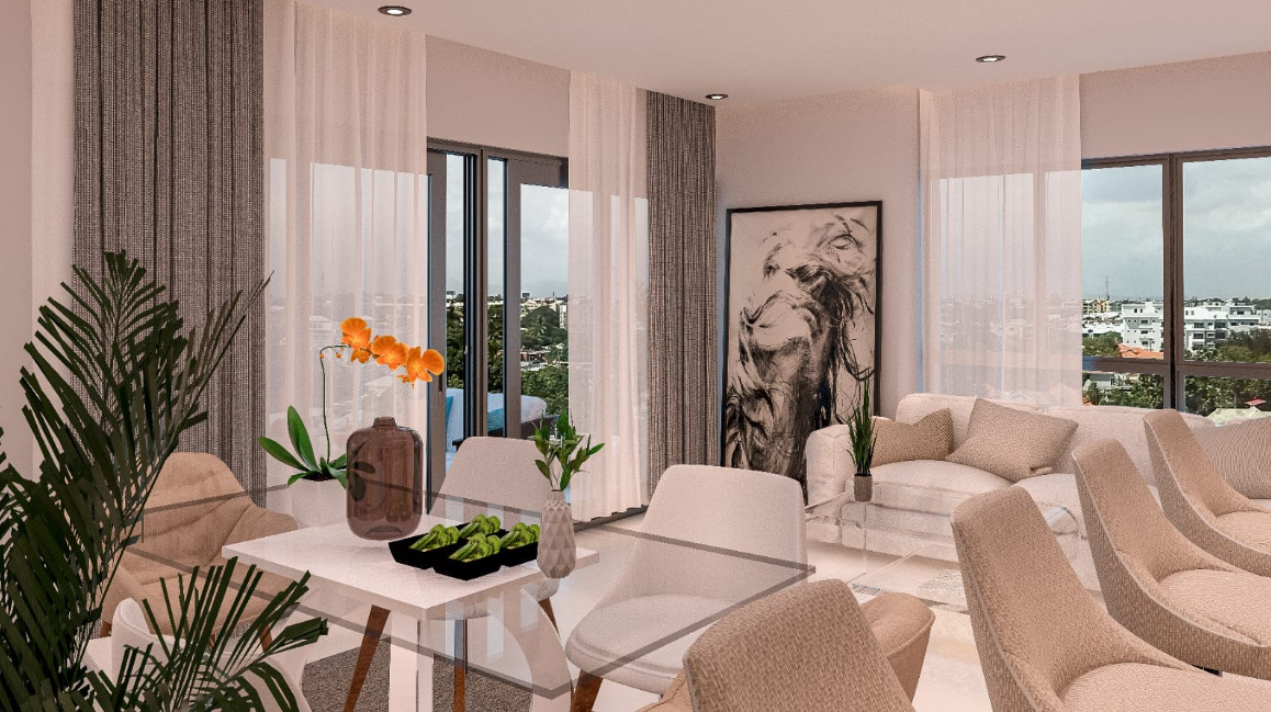 Venta de apartamento en proyecto residencial en Gazcue Foto 7311948-9.jpg