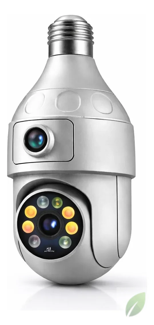 Cámara de Seguridad Bombilla E27 WiFi 5G PTZ 360 con Audio y Visión No Foto 7312124-1.jpg