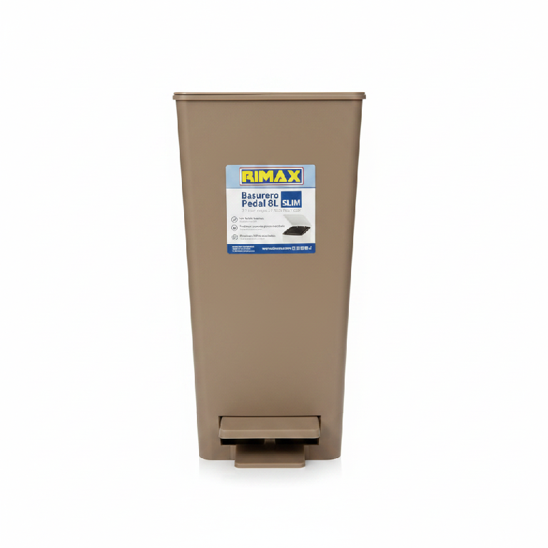 Bote de Basura Rimax Pedal 8L Slim 8 L Foto 7312246-1.jpg