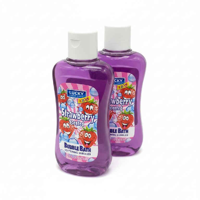 Baño de Burbujas Lucky Kids Fresa 20 FL OZ Ro Ros Rosado Foto 7312324-2.jpg