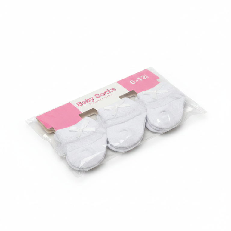 Calcetines para Bebé con Encaje 3 pairs Bl Bla Blan Blanc Blanco Foto 7312328-1.jpg