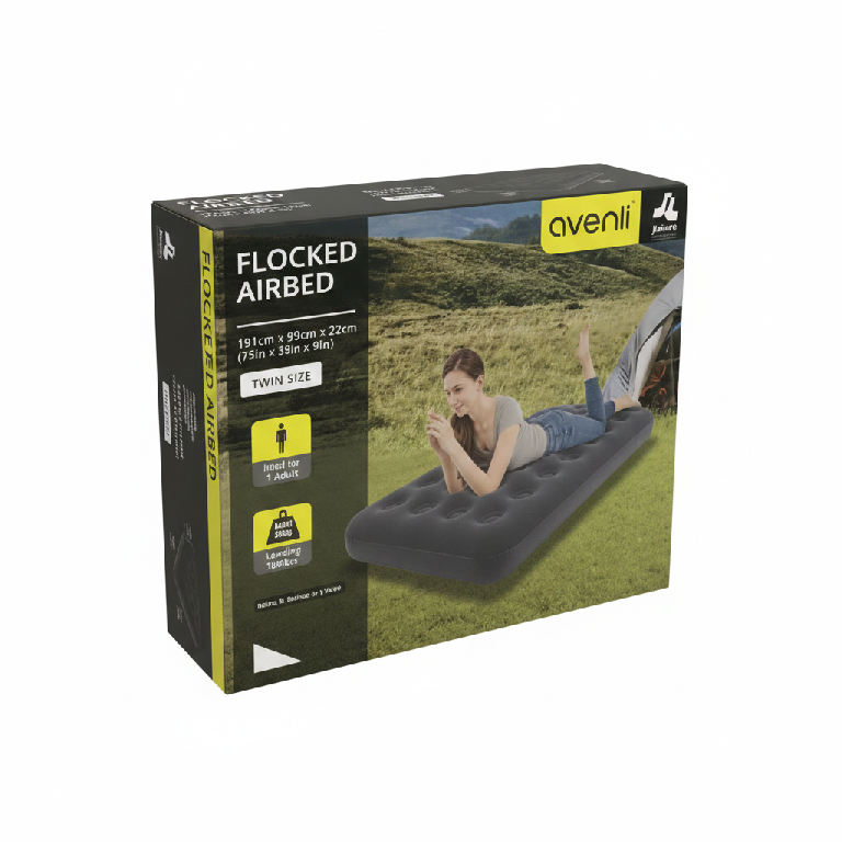 Colchón Inflable Avenli Twin Size 191cm x 99cm x 22cm Foto 7312331-1.jpg