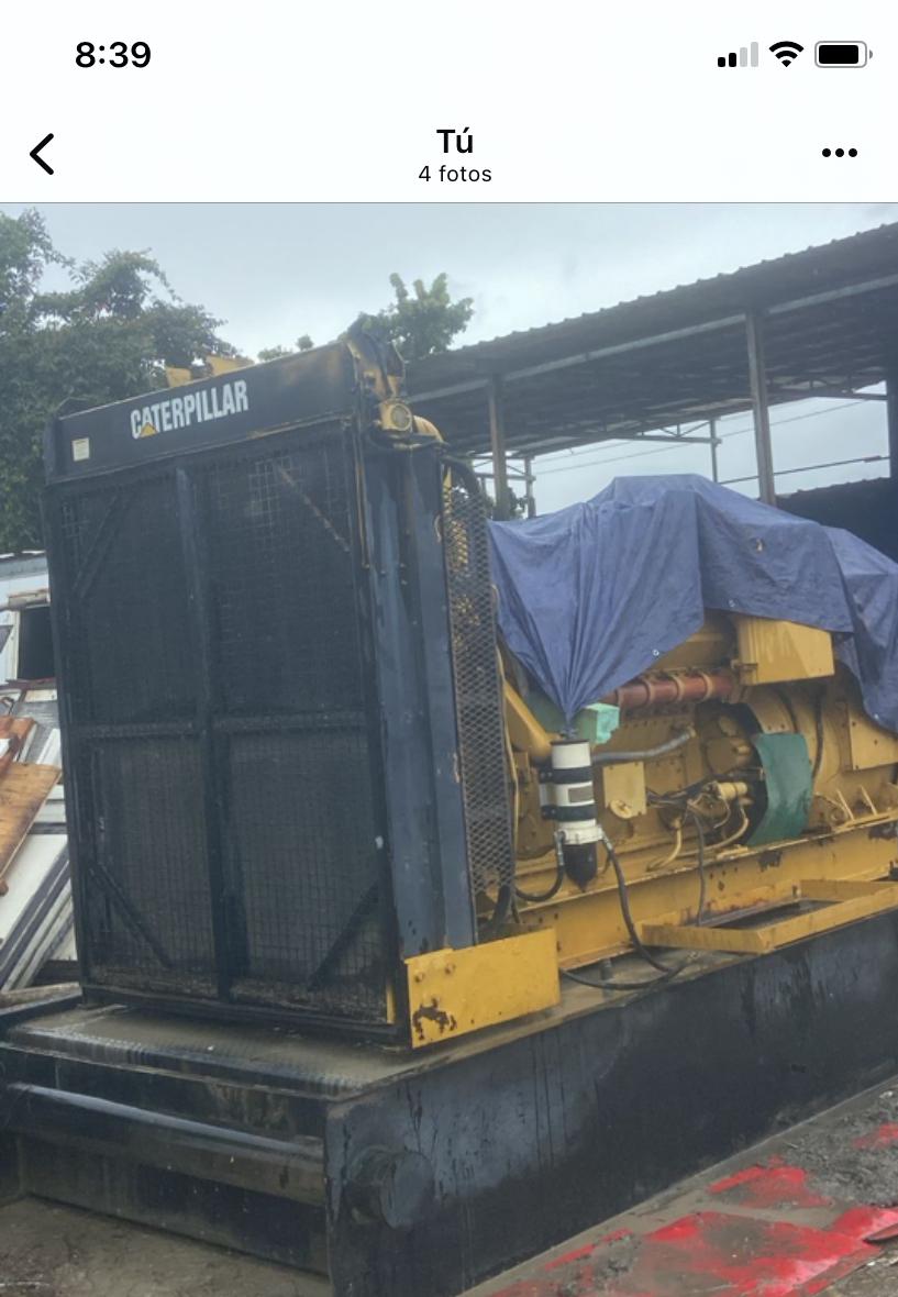 Planta electrónica Caterpillar 706 KVA 565 kW  Foto 7312350-1.jpg