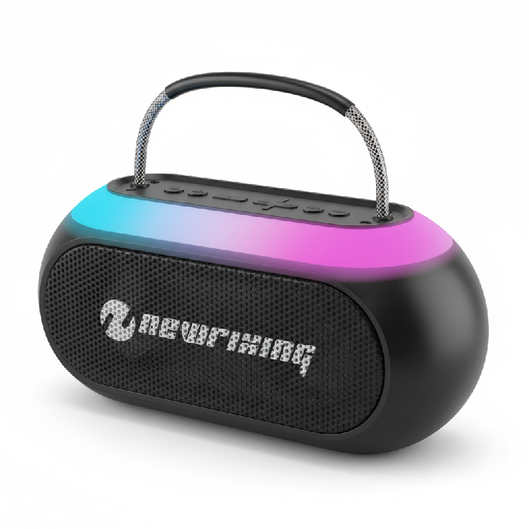 Bocina Bluetooth New Rixing con Luces LED Foto 7312399-1.jpg