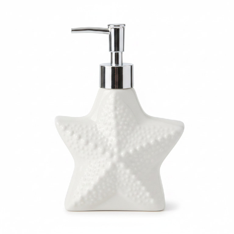 Dispensador de jabón con diseño de estrella de mar Foto 7312418-1.jpg