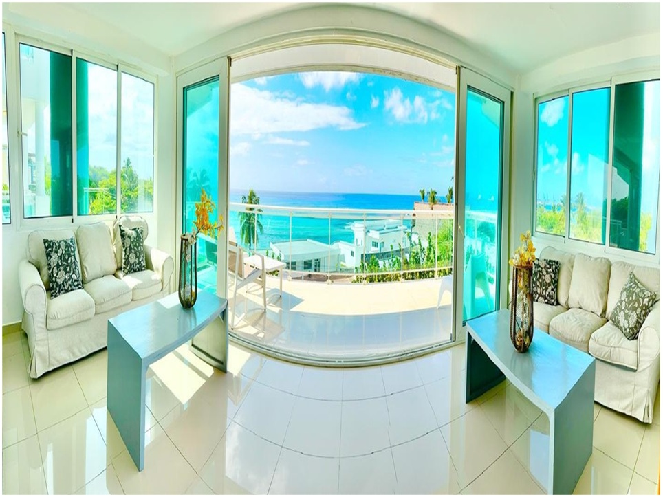 VENDO EXCLUSIVO APTO CON VISTA AL MAR DE 360 GRADOS EN BOCA CHICA 2 HA Foto 7312629-11.jpg