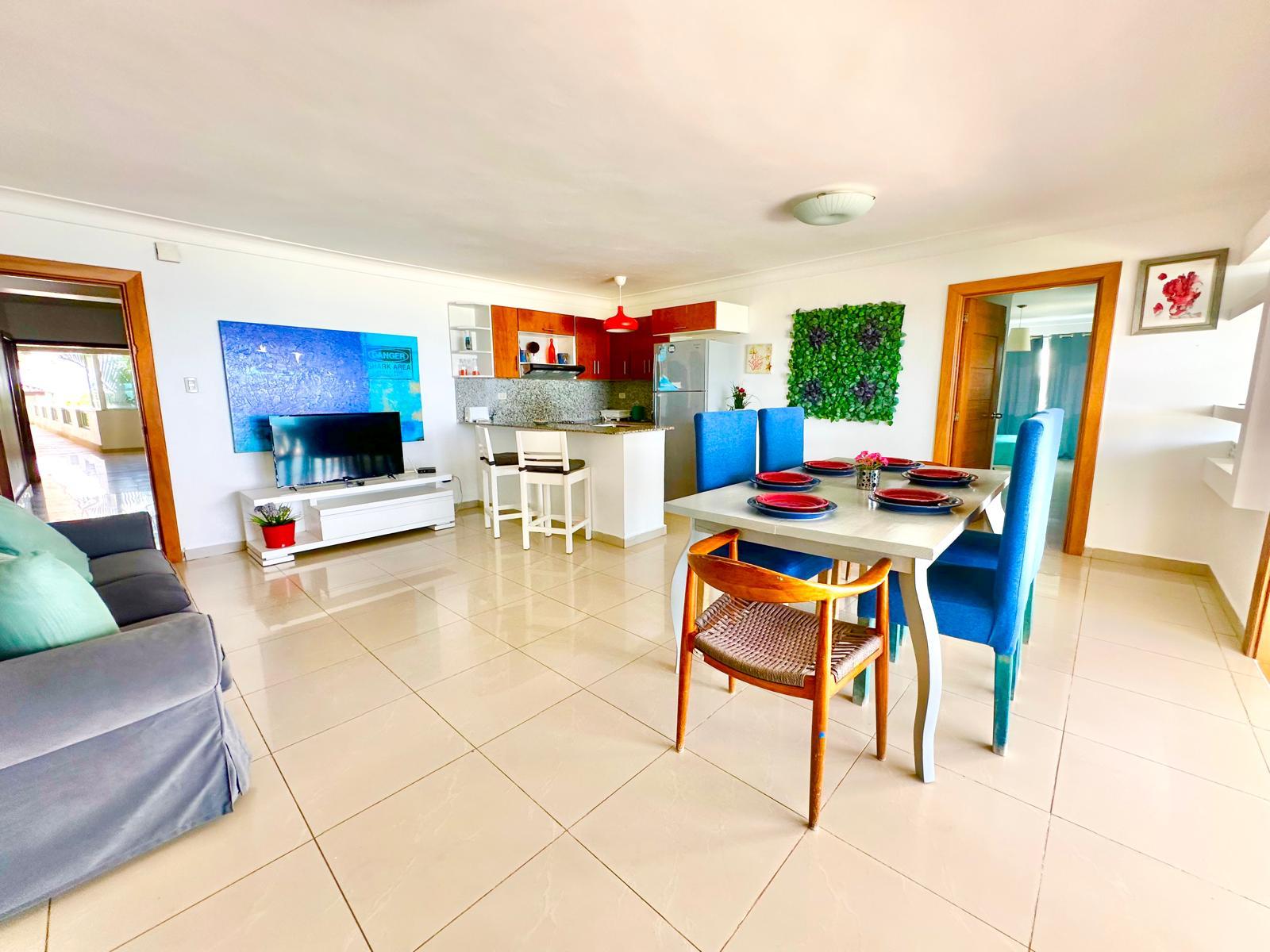 VENDO EXCLUSIVO APTO CON VISTA AL MAR DE 360 GRADOS EN BOCA CHICA 2 HA Foto 7312629-12.jpg