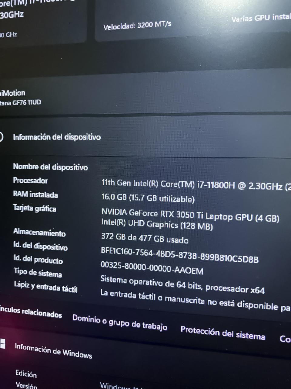 Laptop Gaming MSI Katana GF76 17 i7 11VA Foto 7312632-3.jpg
