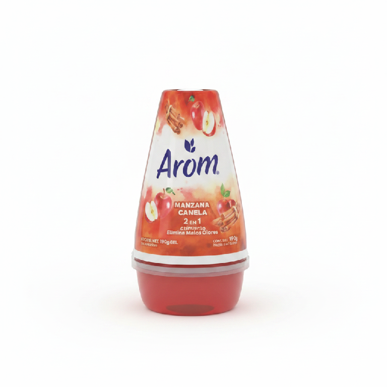 Aromatizante Arom Manzana Canela Gel 190g Ros Rosado Foto 7312701-1.jpg