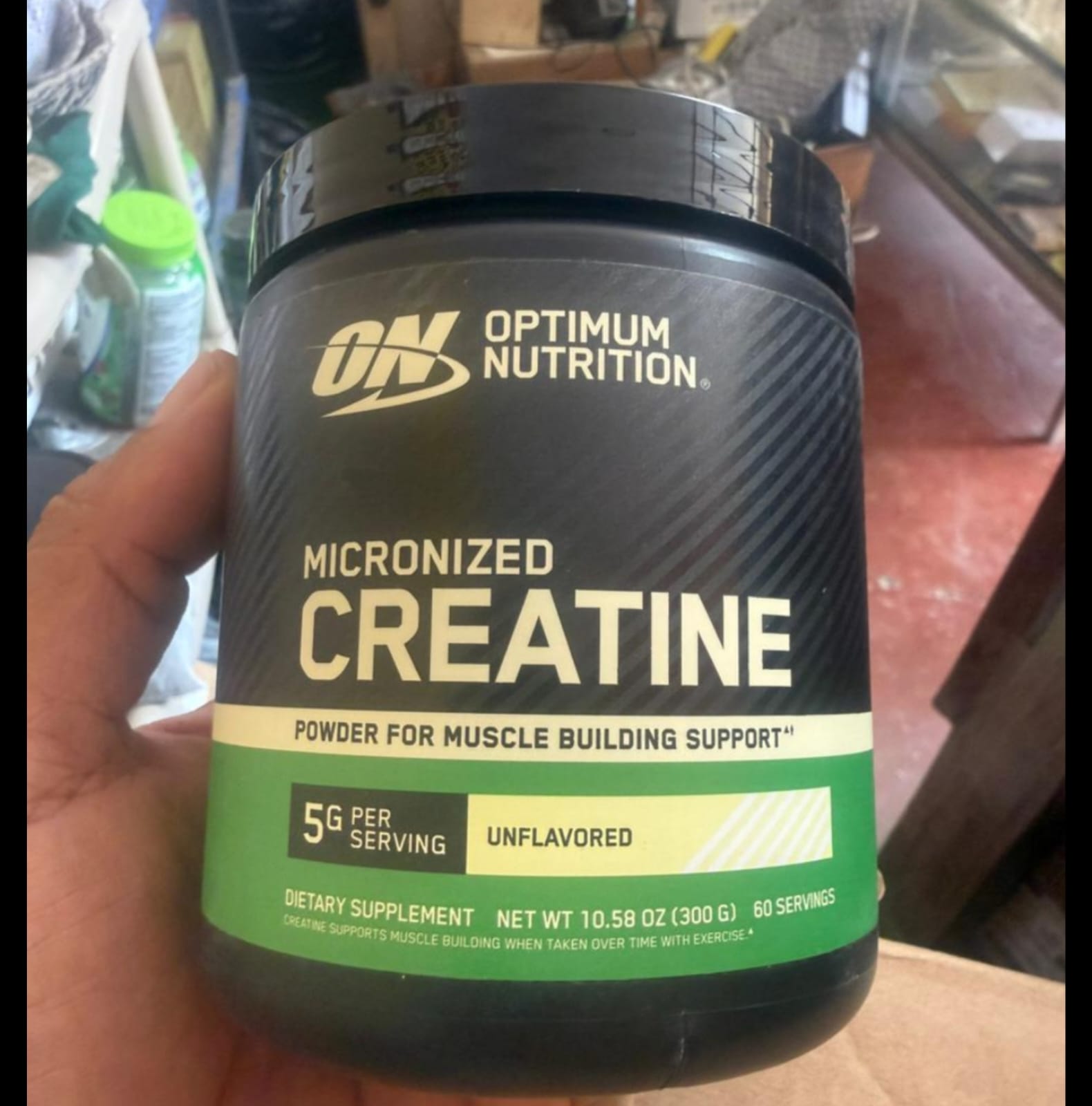  Creatina On Optimum Nutrición de 60 servicios 300g  sin sabor. Foto 7312910-1.jpg