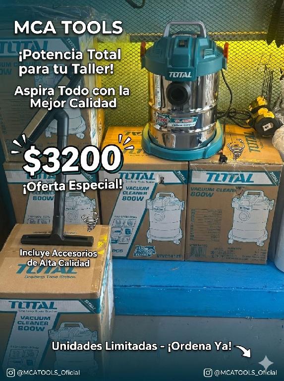 Aspiradora Marca Total 800 Watt Foto 7312920-1.jpg