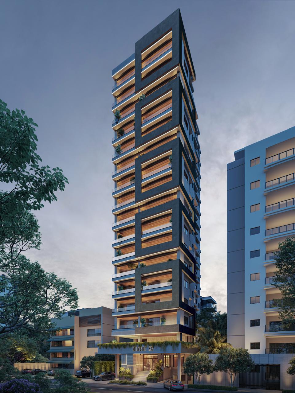 Apartamento de uno por nivel con 4 habitaciones en el Ensanche Naco Foto 7312931-3.jpg