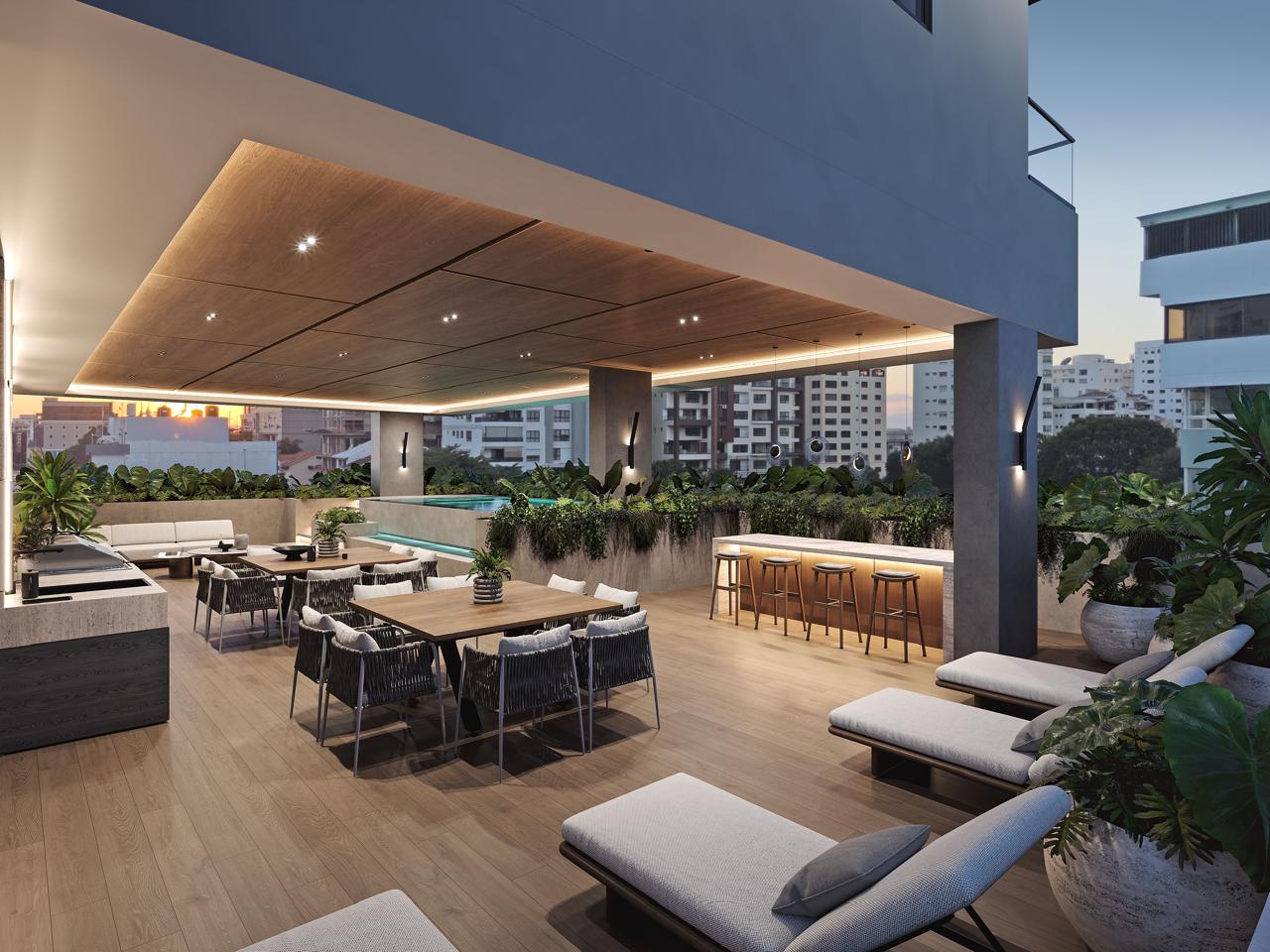 Apartamento de uno por nivel con 4 habitaciones en el Ensanche Naco Foto 7312931-4.jpg