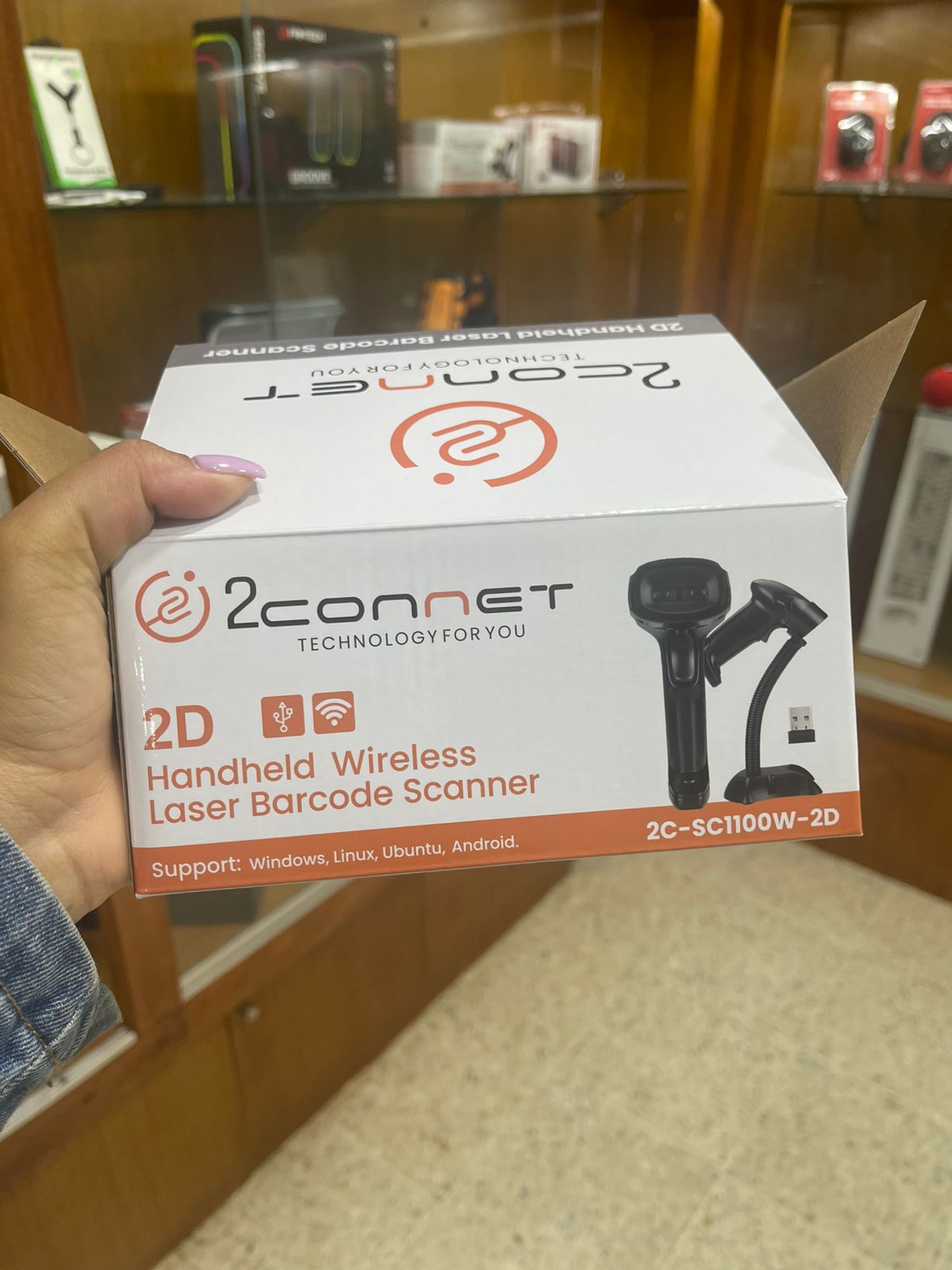 Lector de Código de Barras Wireless  USB Súper Rápido! Excelente para  Foto 7313014-1.jpg