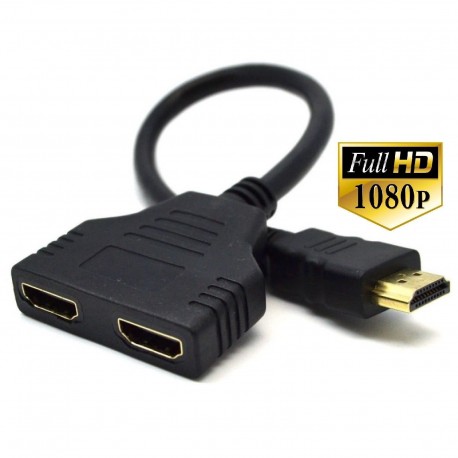 CABLE SPLITTER DIVISOR HDMI DE 1 A 2 PUERTOS Foto 7313263-2.jpg