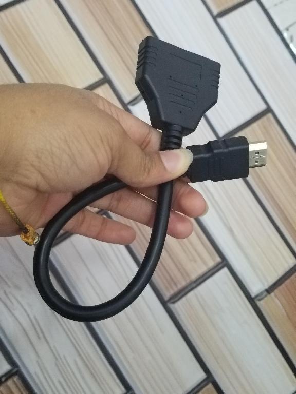 CABLE SPLITTER DIVISOR HDMI DE 1 A 2 PUERTOS Foto 7313263-3.jpg