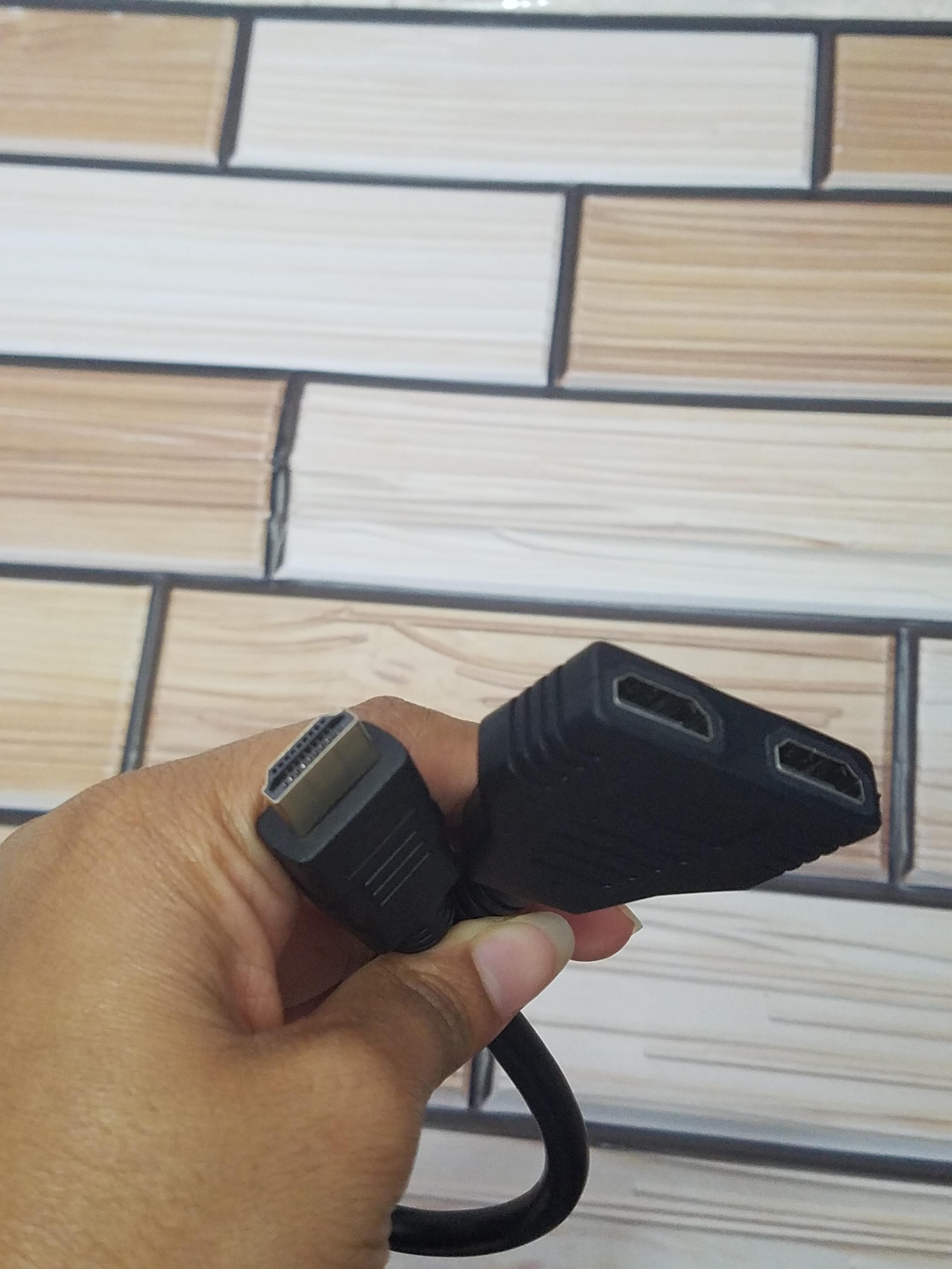 CABLE SPLITTER DIVISOR HDMI DE 1 A 2 PUERTOS Foto 7313263-4.jpg