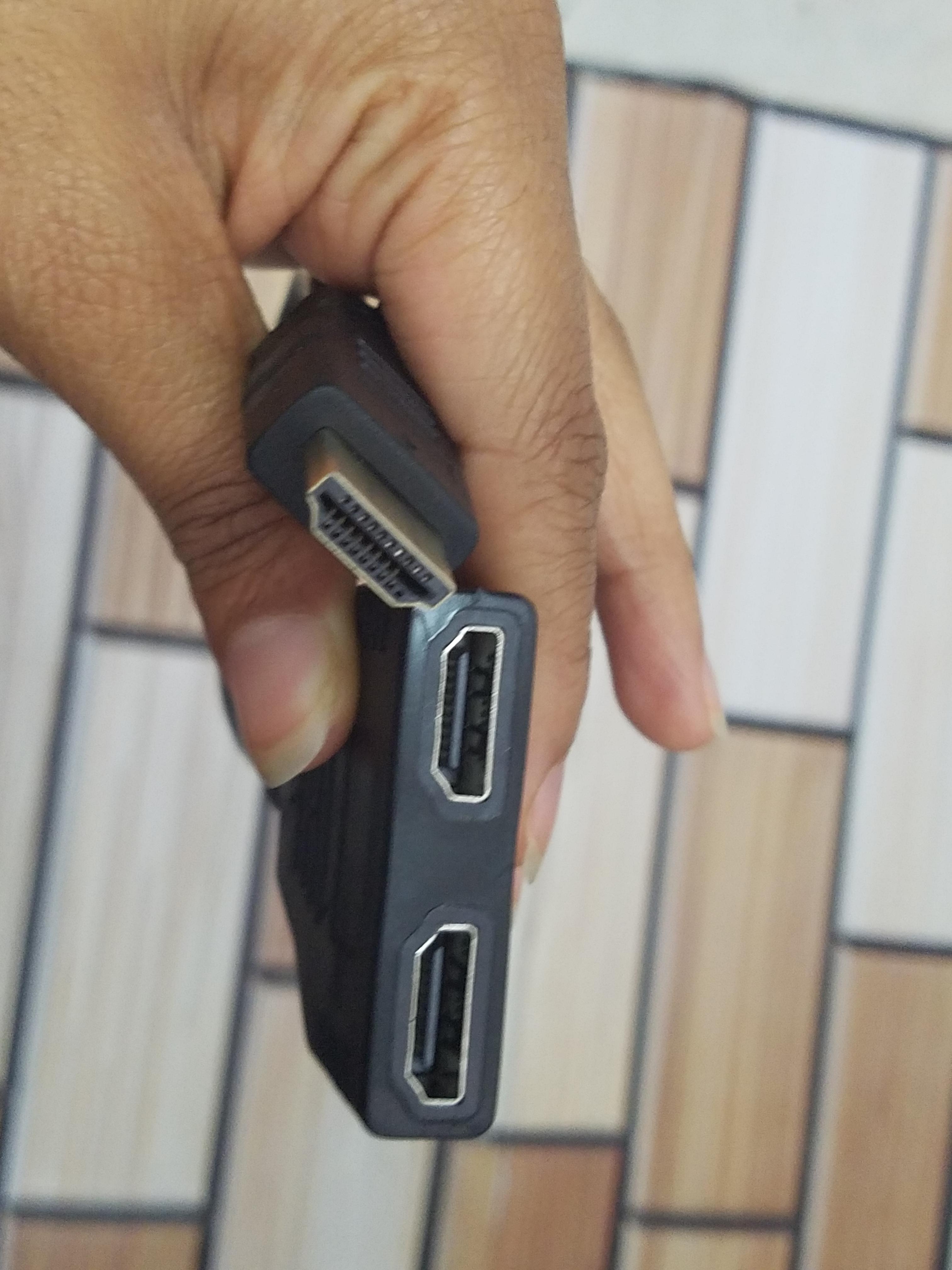 CABLE SPLITTER DIVISOR HDMI DE 1 A 2 PUERTOS Foto 7313263-5.jpg