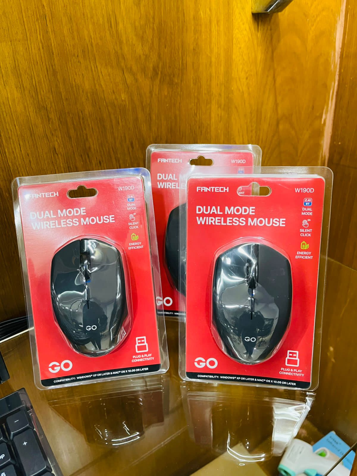 Mouse Inalámbrico FANTECH GO W190D – Dual Mode Mouse práctico Foto 7313278-1.jpg