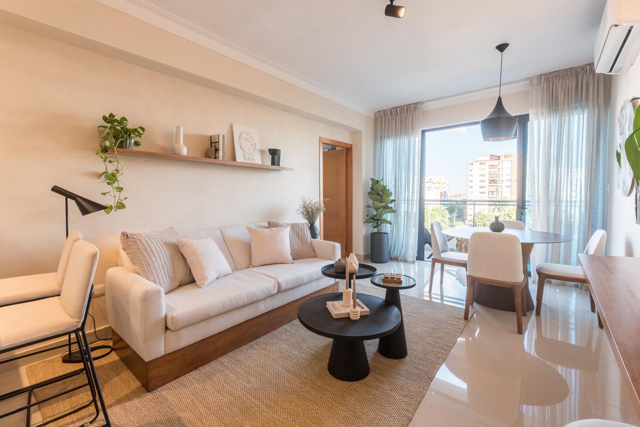Apartamento en alquiler amueblado de 1 habitación en el Ensanche Naco  Foto 7313319-1.jpg