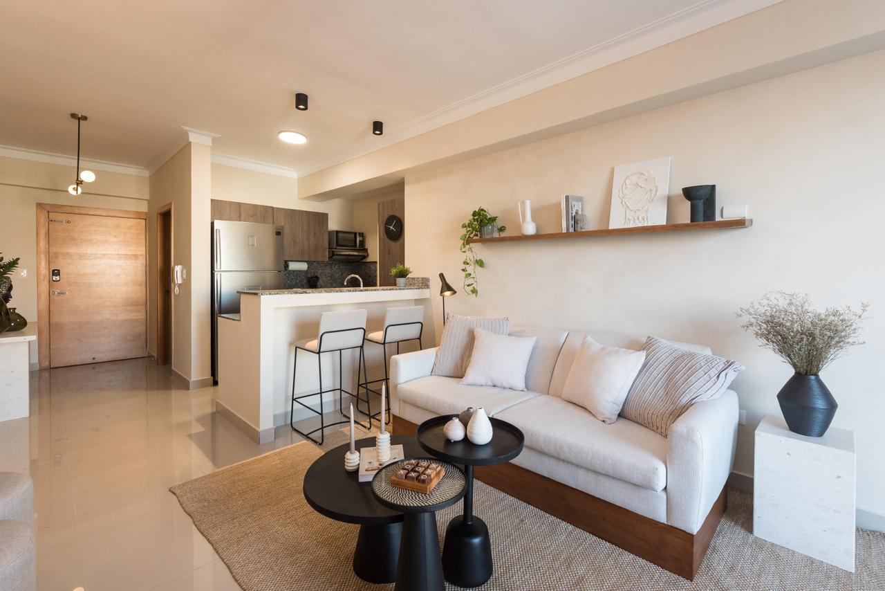 Apartamento en alquiler amueblado de 1 habitación en el Ensanche Naco  Foto 7313319-2.jpg